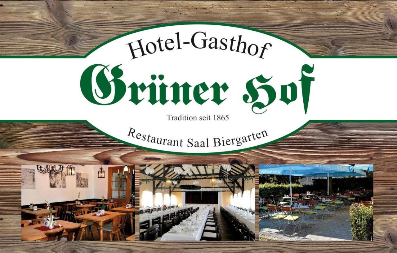 Hotel-Gasthof Gruener Hof Freising Extérieur photo