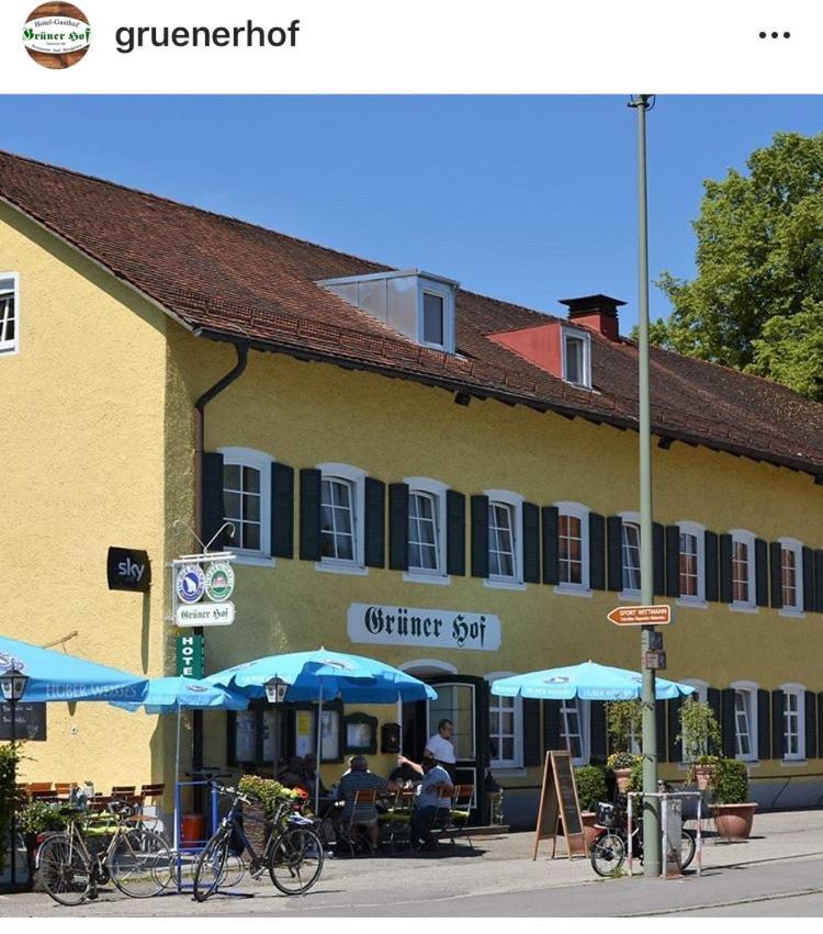 Hotel-Gasthof Gruener Hof Freising Extérieur photo
